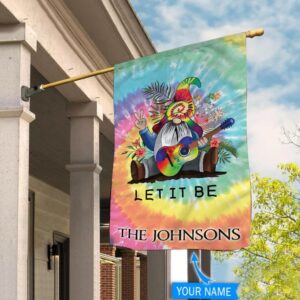 Hippie Personalized Custom Garden Flag Flags For The Garden Outdoor Decoration 1