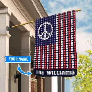 Hippie Personalized Flag Flags For The Garden Outdoor Decoration 2