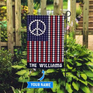 Hippie Personalized Flag Flags For The Garden Outdoor Decoration 3