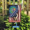 Hippie Personalized Garden Flag – Flags For The Garden – Outdoor Decoration