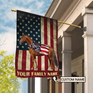 Horse American Personalized Flag Flags For The Garden Outdoor Decoration 2
