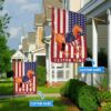 Horse & Flag Personalized Flag – Flags For The Garden – Outdoor Decoration