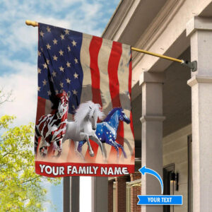 Horse Flag Three Color Personalized Flag Flags For The Garden Outdoor Decoration 2