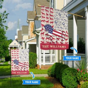 Horse Garden Flag Personalized Flags For The Garden Outdoor Decoration 1