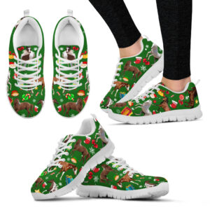 Horse Pattern Christmas Sneaker Fashion Walking Shoes Best Gift For Christmas Malalan Shoes Gift For Adults 1