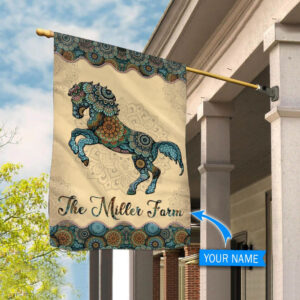 Horse Personalized Flag 1 Flags For The Garden Outdoor Decoration 2