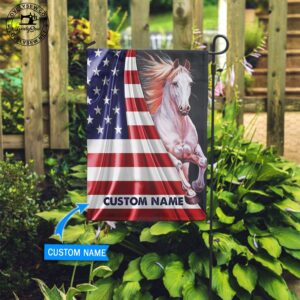 Horse Personalized Flag 4 Flags For The Garden Outdoor Decoration 2