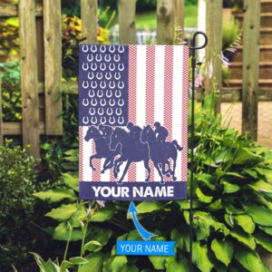 Horse Racing Garden Flag Personalized Flags For The Garden Outdoor Decoration 2