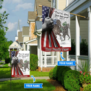 Horse Racing Just Have Faith Personalized Flag Flags For The Garden Outdoor Decoration 1