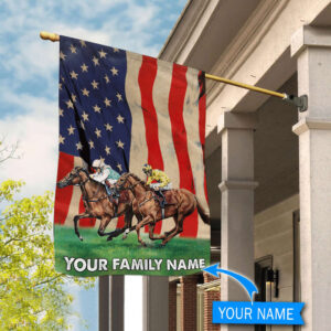 Horse Racing Personalized Flag Flags For The Garden Outdoor Decoration 2