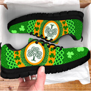 Ireland Symbol Pattern Sneaker Fashion Shoes Running Lightweight Casual Shoes Irish Gift St.Patrick s Day 2