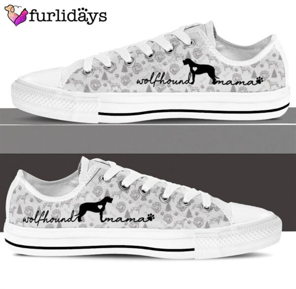 Irish Wolfhound Low Top Shoes – Sneaker For Dog Walking – Dog Lovers Gifts for Him or Her