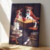 Jack Russell Art – Jack Russell Pictures – Dog Canvas Poster – Dog Wall Art – Gifts For Dog Lovers – Furlidays