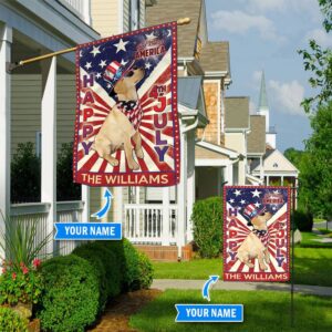 Jack Russell Terrier God Bless America 4th Of July Personalized Flag Custom Dog Flags Dog Lovers Gifts for Him or Her 1