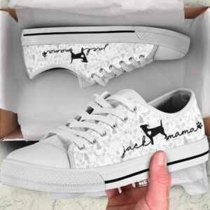 Jack Russell Terrier Low Top Shoes Sneaker For Dog Walking Christmas Holiday Gift For Dog Lovers 1