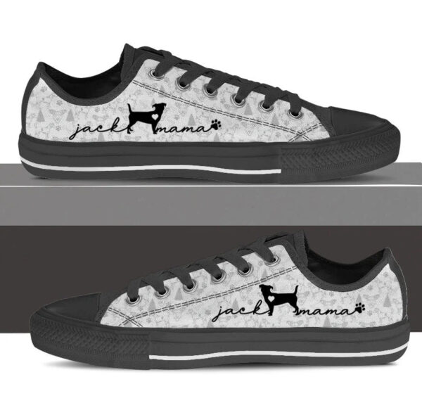 Jack Russell Terrier Low Top Shoes – Sneaker For Dog Walking – Christmas Holiday Gift For Dog Lovers