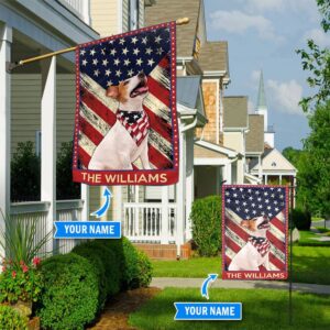 Jack Russell Terrier Personalized Garden Flag Custom Dog Flags Dog Lovers Gifts for Him or Her 1