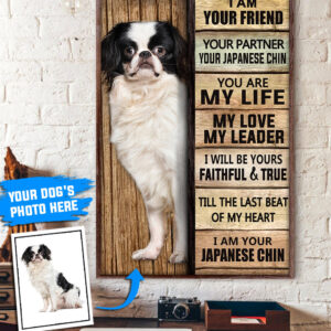 Japanese Chin Personalized Poster Canvas Dog Canvas Wall Art Dog Lovers Gifts For Him Or Her 1