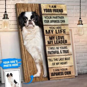 Japanese Chin Personalized Poster Canvas Dog Canvas Wall Art Dog Lovers Gifts For Him Or Her 4