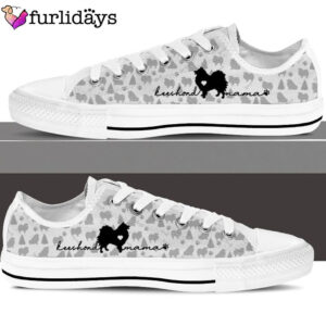 Keeshond Low Top Shoes Sneaker For Dog Walking Dog Lovers Gifts for Him or Her 3