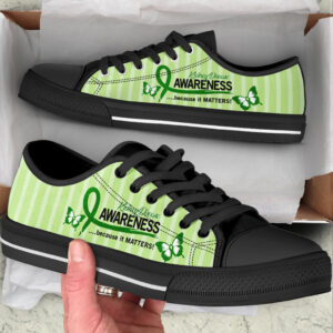 Kidney Disease Shoes Because It Matters Low Top Shoes Best Gift For Men And Women Cancer Awareness Shoes Malalan 2