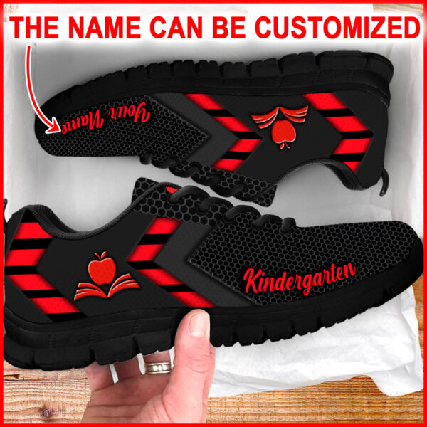 Kindergarten Teacher Simplify Style Sneakers Walking Shoes – Personalized Custom – Best Gift For Teacher’s Day