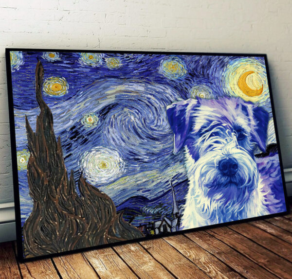 Kromfohrlander Poster & Matte Canvas – Dog Wall Art Prints – Painting On Canvas