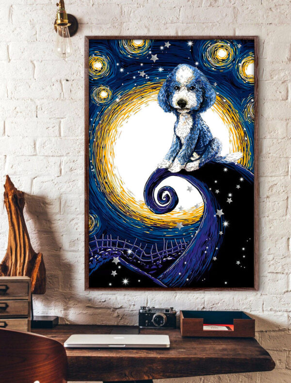 Labradoodle Poster & Canvas – Dog Canvas Wall Art – Dog Lovers Gifts For Him Or Her
