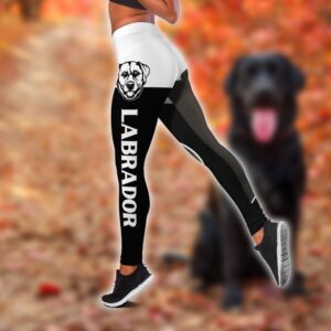 Labrador Black Sport Hollow Tanktop Legging Set Outfit Casual Workout Sets Dog Lovers Gifts For Him Or Her 2 hsgubp