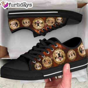 Labrador Low Top Shoes Labrador Dog Lovers Canvas Sneaker Owners Gift Dog Breeders 1