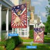 Labrador Retriever God Bless America – 4th Of July Personalized Flag – Custom Dog Flags – Dog Lovers Gifts for Him or Her