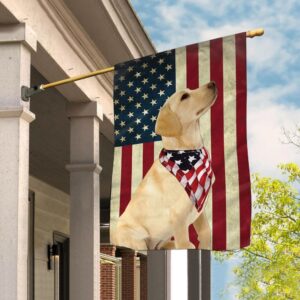 Labrador Retriever House Flag – Dog…