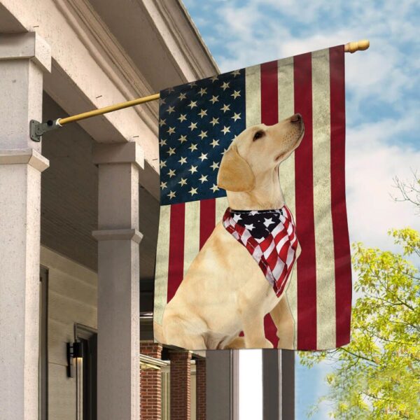 Labrador Retriever House Flag – Dog Flag For House – Best Gift For Dog Mom