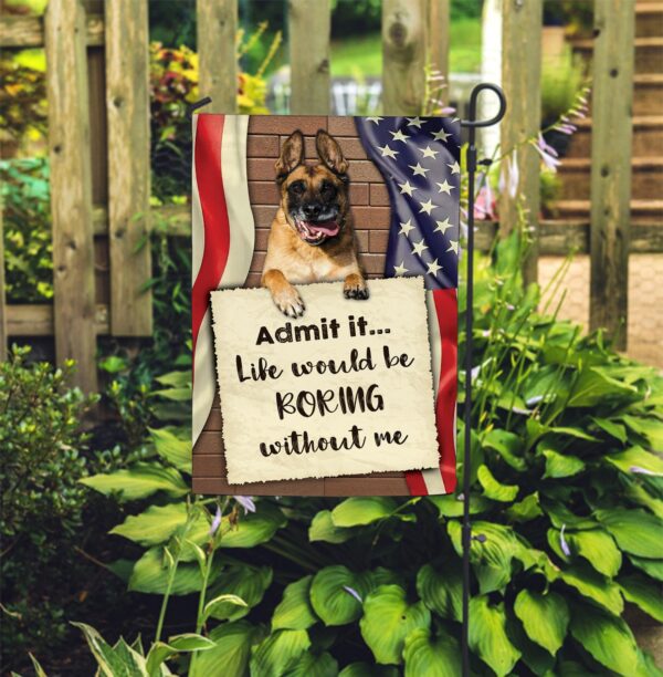 Malinois Garden Flag – Dog Flag For House – Best Gift For Dog Mom