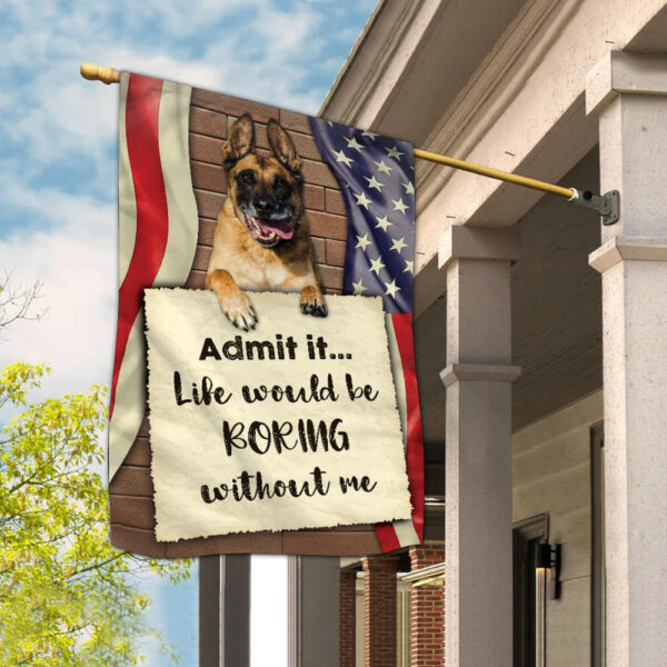 Malinois Garden Flag – Dog Flag For House – Best Gift For Dog Mom