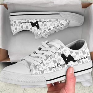 Maltese Low Top Shoes – Dog…