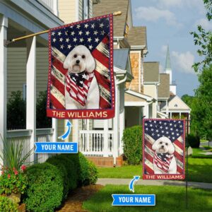 Maltese Personalized Flag Custom Dog Flags Dog Lovers Gifts for Him or Her 1