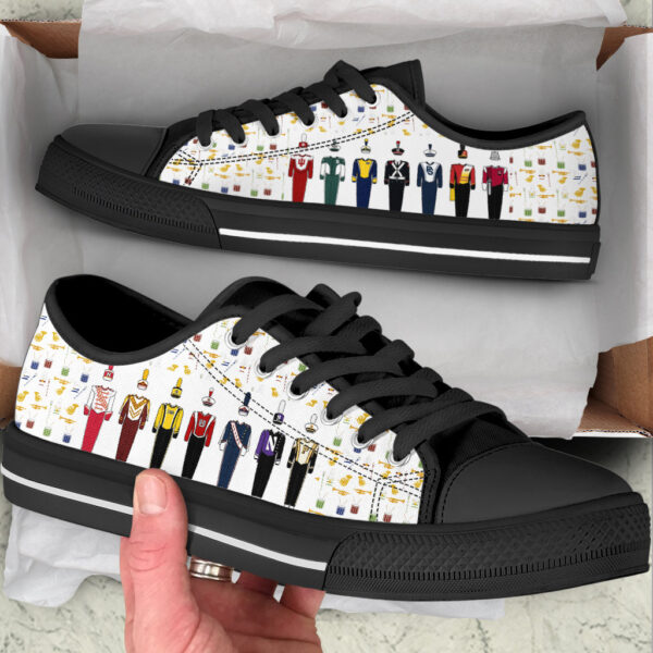 Marching Band People Low Top – Fashion Casual Shoes – Best Gift For Music Lover –  Walking Shoes Men Women