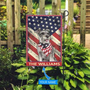 Miniature Schnauzer Personalized Flag Custom Dog Flags Dog Lovers Gifts for Him or Her 3