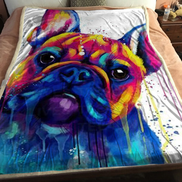 Blanket With Dogs On It – Bull Dogs – Dog Throw Blanket – Dog Face Blanket – Blanket With Dogs Face – Furlidays