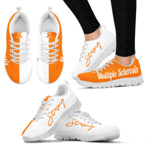 Multiple Sclerosis Shoes Cancer Strong Sneaker…