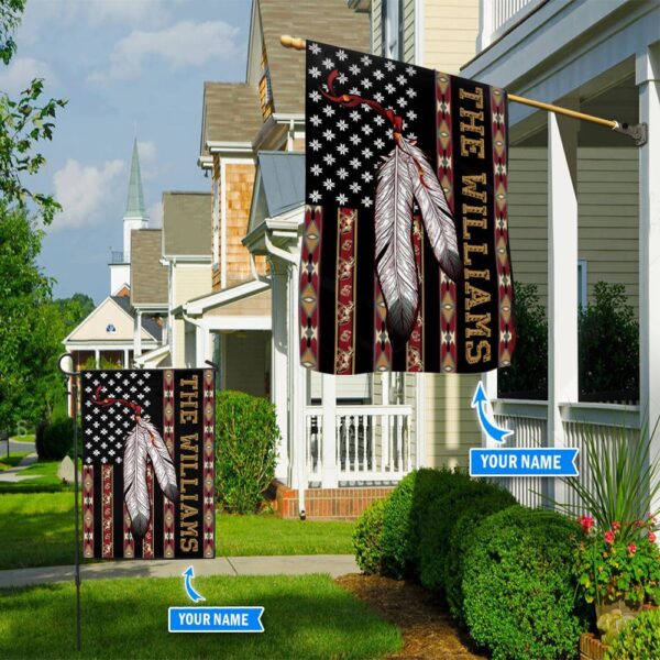 Native American Custom Garden Flag – Flags For The Garden – Outdoor Decoration