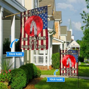 Native American Flag Us Personalized Flag Flags For The Garden Outdoor Decoration 1