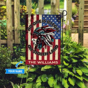 Native American Flag Us Personalized Garden Flag Flags For The Garden Outdoor Decoration 3