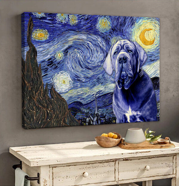 Neapolitan Mastiff Poster & Matte Canvas – Dog Wall Art Prints – Painting On Canvas