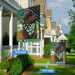 Newfoundland Personalized Flag Custom Dog Flags Dog Lovers Gifts for Him or Her 1