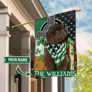 Newfoundland Personalized Flag Custom Dog Flags Dog Lovers Gifts for Him or Her 2