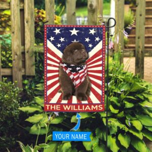 Newfoundland Personalized Garden Flag House Flag Custom Dog Flags Dog Lovers Gifts for Him or Her 4