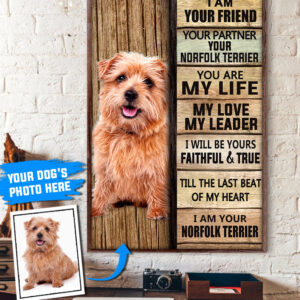 Norfolk Terrier Personalized Poster Canvas Dog Canvas Wall Art Dog Lovers Gifts For Him Or Her 3