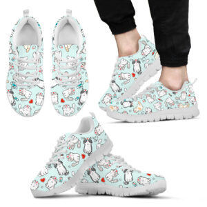 Nurse Cats Pattern Sneaker Fashion Shoes Comfortable Walking Running Lightweight Casual Shoes Malalan 2